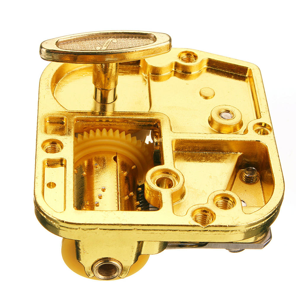 Note Mechanical Diy Windup Music Box Movement With Screws Key