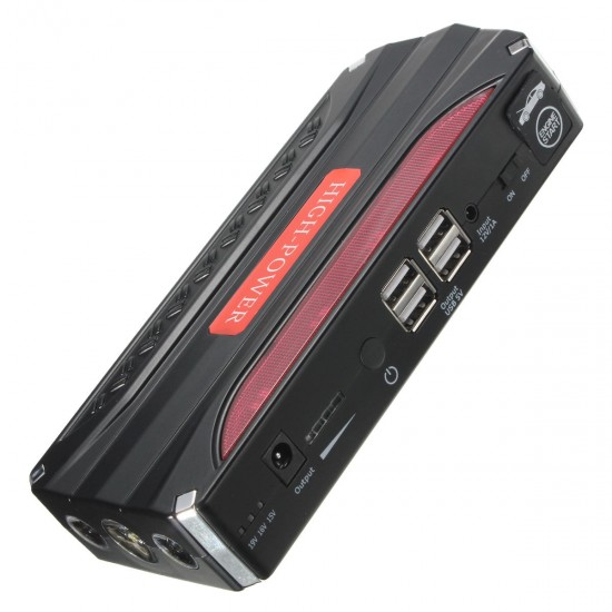 16800mAh Multi-Function Car Jump Starter Booster Emergency Power Bank Charger