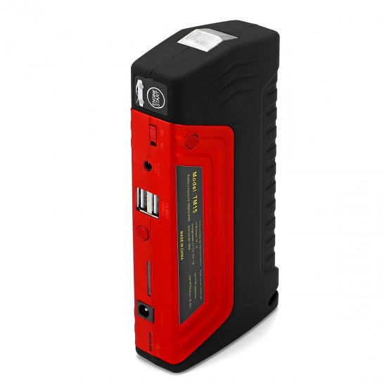 68800mAh  Start 200A Peak 600A Dual USB Ports Portable Car Jump Starter