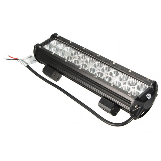 12Inch 72W LED Work Light Bar Spot Flood Combo Beam 6000K for Off Road 4X4 ATV 4WD UTE