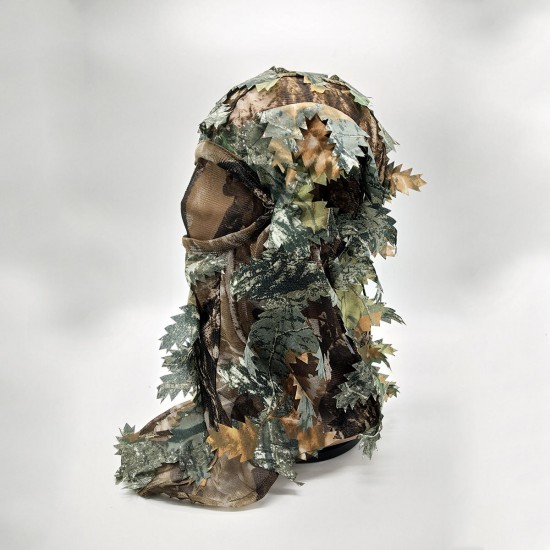 3D Full Face Mask Adult Camouflage Hunting Scarf Cap Balaclava Winter Hat Hood