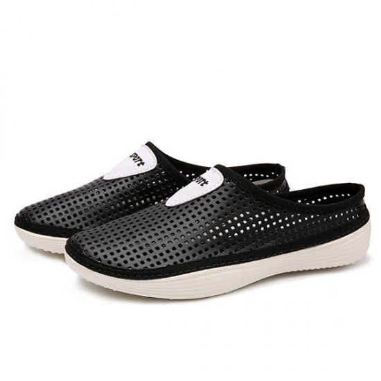 Men Mesh Slip On Sandals Breathable Cool Slippers