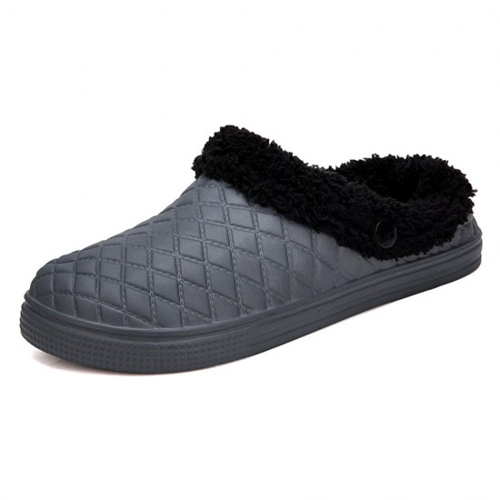 Men Size Casual Warm Soft Daily Home Slippers