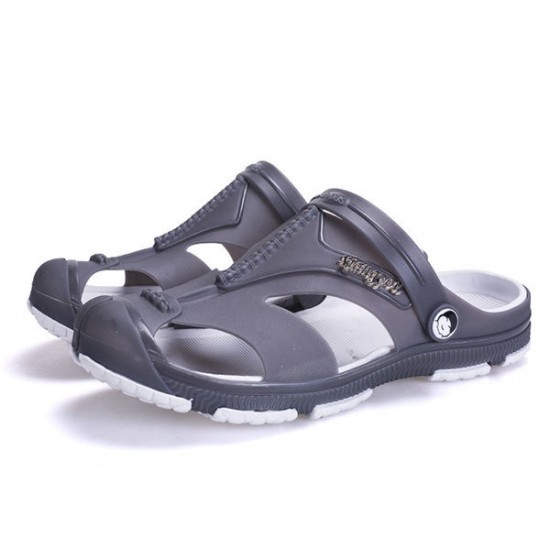 Men Slipper Beach Shoes Outdoor Soft Casual Sandals