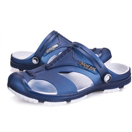 Men Slipper Beach Shoes Outdoor Soft Casual Sandals