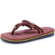 Men Soft Sole Clip Toe Slippers Summer Beach Shoes