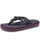 Men Soft Sole Clip Toe Slippers Summer Beach Shoes