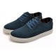 Big Size Men's lace up Suede Casual Flat Low Top  Sneakers Shoes