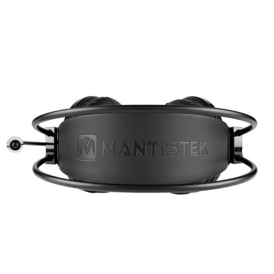 MantisTek® GH1 3.5mm Audio Light Weight Wired Control Omni Directional Microphone Gaming Headphone