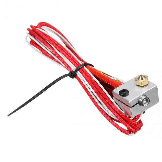 1.75mm/3.0mm Fialment 0.4mm Nozzle Upgraded Dual Head Extruder Kit for 3D Printer