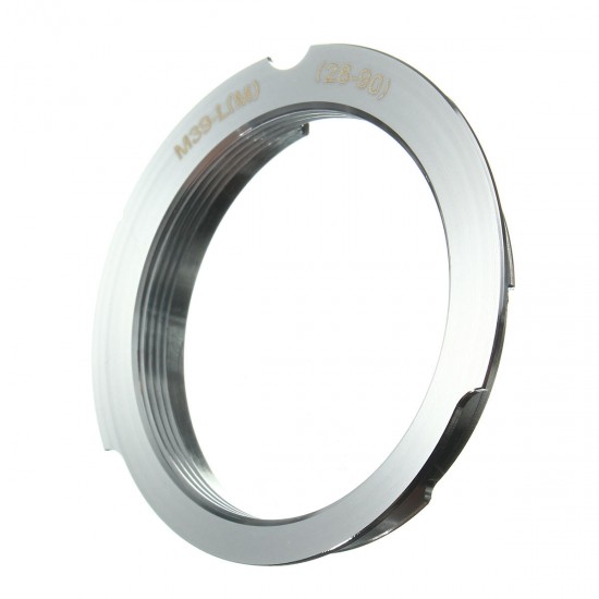 Camera Lens Mount Adapter 28-90mm For Leica Thread Screw Mount M39-L(M) LSM LTM