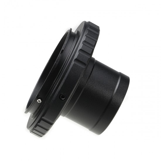 Telescope Camera Lens Adapter Metal Bracket 1.25inch T-Ring for Nikon Mount