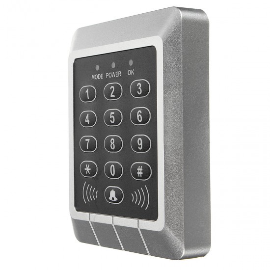 125KHz RFID ID Card Keypad Doorbell Door Lock Security Access Control System Kit