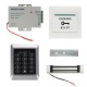 125KHz RFID ID Card Keypad Doorbell Door Lock Security Access Control System Kit