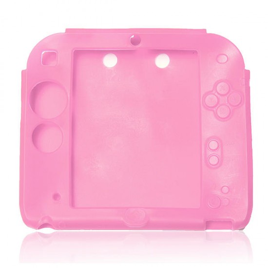 Soft Silicone Rubber Gel Bumper Skin Case Cover for Nintendo 2DS