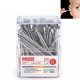 100Pcs Silver Alloy Ear Pick Wax Curette Remover Cleaner Earpick Spoon Stick