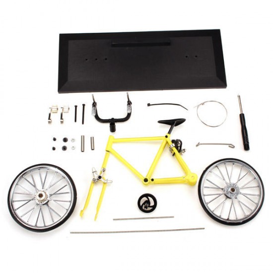 Bicycle Model Simulation DIY Alloy Mountain/Road Bicycle Set Decoration Gift Model