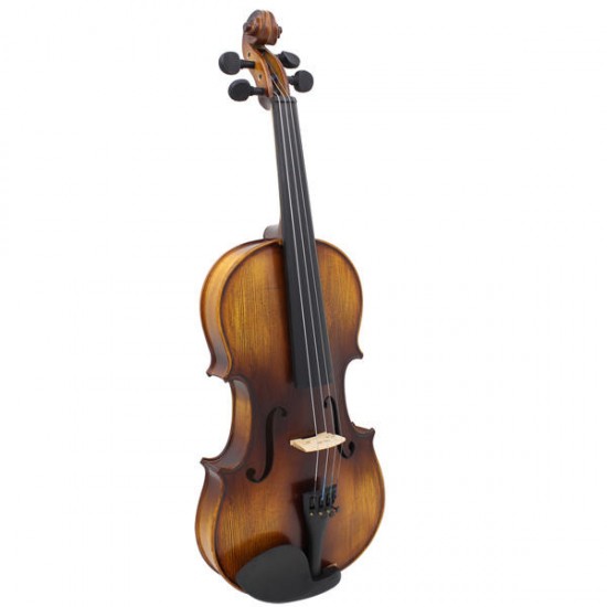 Astonvilla AV-506 4/4 Spruce Solid Wood Vintage Violin with Case&Accessories