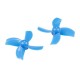 20PCS 31mm 4-blade Propeller for Kingkong/LDARC TINY 6 6X Tiny Whoop Eachine E010 E010C E010S Blade Inductrix RC Quadcopter