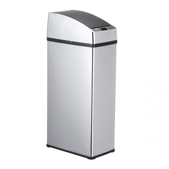 3L/4L Sensor Automatic Trash Can Dustbin Touchless Stainless Steel Waste Bins for Kitchen Office