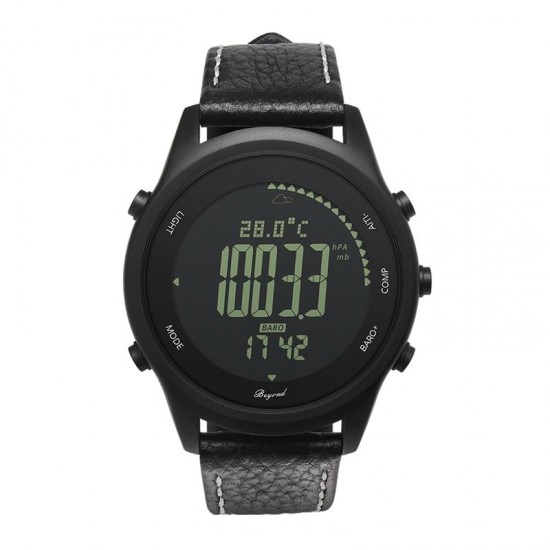 S3 Ultra Thin Outdoor Sport Watch Pedometer Compass Barometer Digital Watch