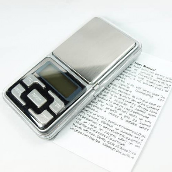 500g x 0.1g Portable Digital Electronic Jewelry Gram Weight Scale Balance