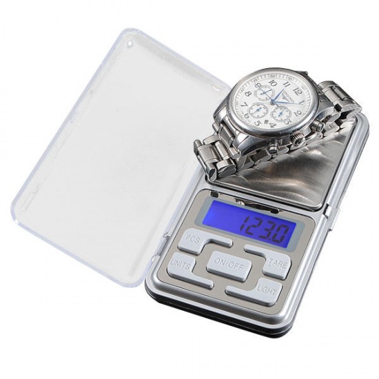 500g x 0.1g Portable Digital Electronic Jewelry Gram Weight Scale Balance