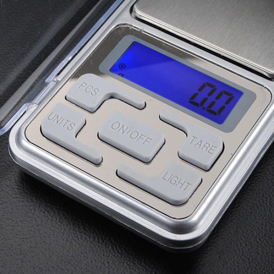 500g x 0.1g Portable Digital Electronic Jewelry Gram Weight Scale Balance