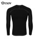 ESDY Outdoor Tactical Sports Thermal Underwear Elastic Fitness Long Sleeves T-shirt