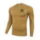 ESDY Outdoor Tactical Sports Thermal Underwear Elastic Fitness Long Sleeves T-shirt