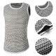 Mens Mesh Rapid Perspiration Breathable Tank Tops Quick Drying Running Sport Workout Vest