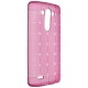 Ultra Slim Durable Cube Grid Protective TPU Soft Case Skin Back Cover For LG G3