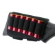 6 Rounds Reload Strip Shotgun Bullet Dump Pouch Holder Ammo Carrier Buttstock Cheek Bag For Hunting Gun Accessories