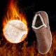 Men Winter Warm Snow Boots Faux Leather Casual Waterproof Thermal Ankle Shoes