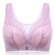 CD Cup Wireless Soft Floral Lace Adjusted Cami Bras