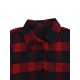 Casual Lady Plaid Print Asymmetrical Long Sleeve Shirt