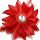 Bridal Wedding Wrist Feather Simulation Flower Headdress Corsage