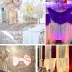 100*150cm Rectangular Silver Sequin Tablecloth Wedding Party Banquet Table Decoration