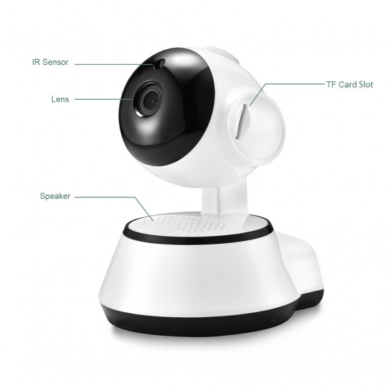 BESDER Home Security IP Camera Wireless Smart WiFi Camera WI-FI Audio Record Surveillance Baby Monitor HD Mini CCTV Camera iCSee