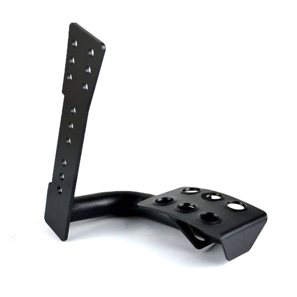 Black-Metal-Left-Side-Footrest-Pedal-for-Jeep-Wrangler-JK-amp-Unlimited-07-16-1099918