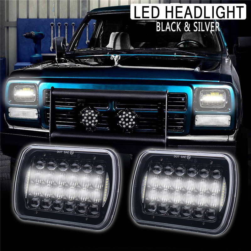 1pcs-6X7quot-5D-DC10-30V-72W-IP67-LED-Headlights-Lamp-Bulb-HiLow-Beam-DRL-for-Truck-Boat-SUV-1292516