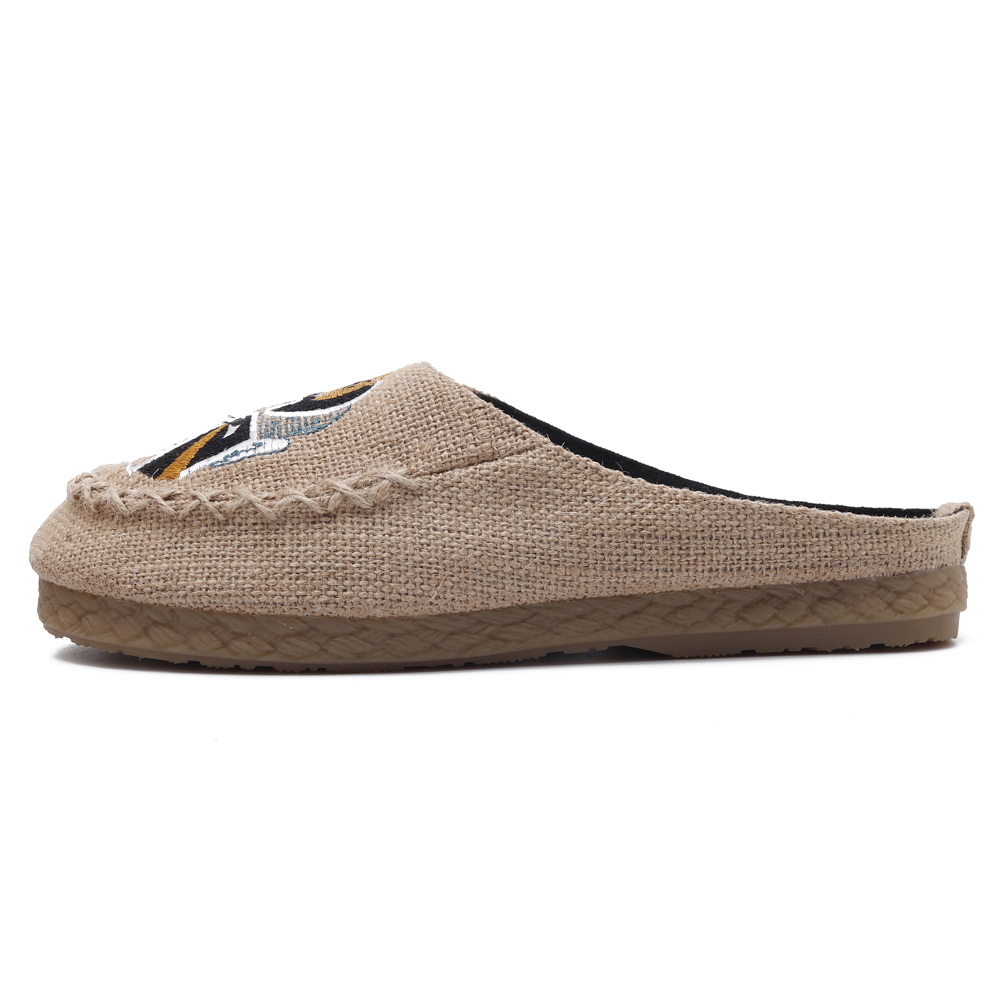 Men-Comfy-Breathable-Flax-Slippers-Peking-Opera-Pattern-Casual-Breathable-Loafers-1326371