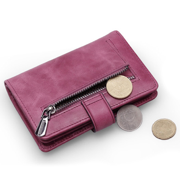 12-Card-Slots-Women-Genuine-Leather-Minimalist-Elegant-Short-Wallet-Card-Holder-Purse-1211849