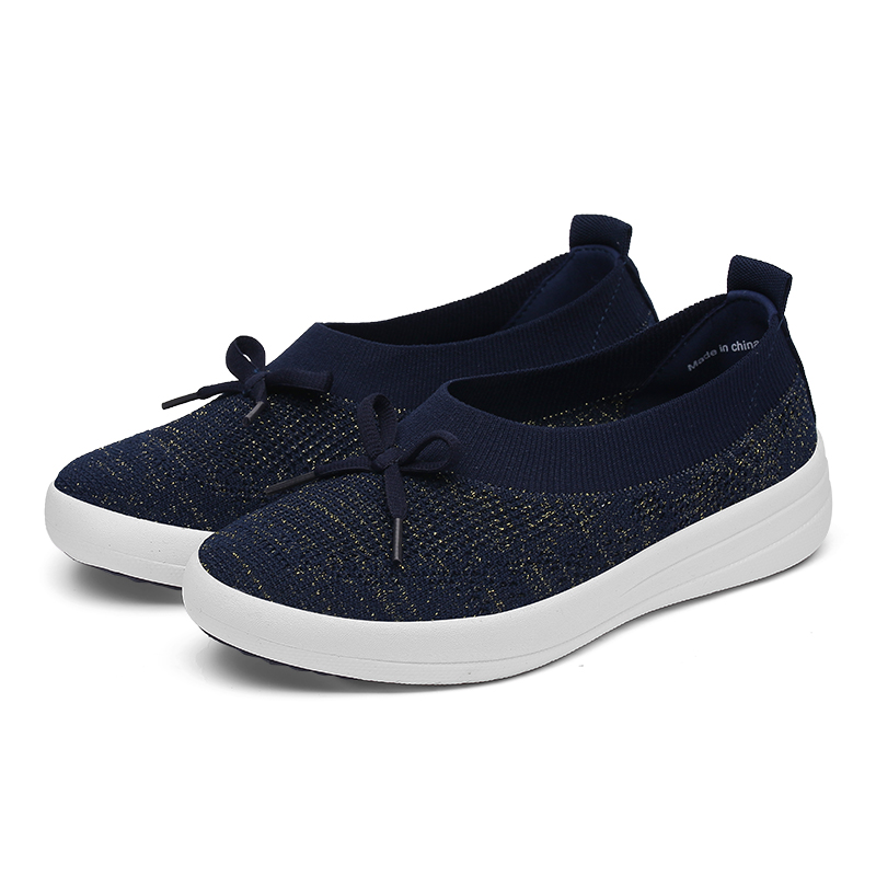 Athletic-Casual-Shoes-Women-Breathable-Knitting-Flats-Loafers-1255802