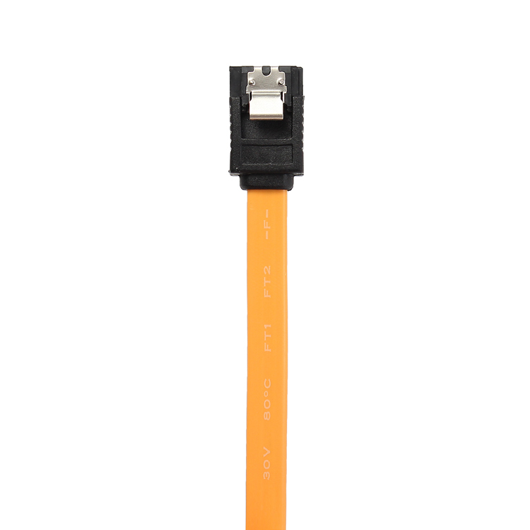 450mm-Right-Angle-Yellow-SATA-ATA-RAID-Data-HDD-Hard-Drive-Signal-Cable-1080665