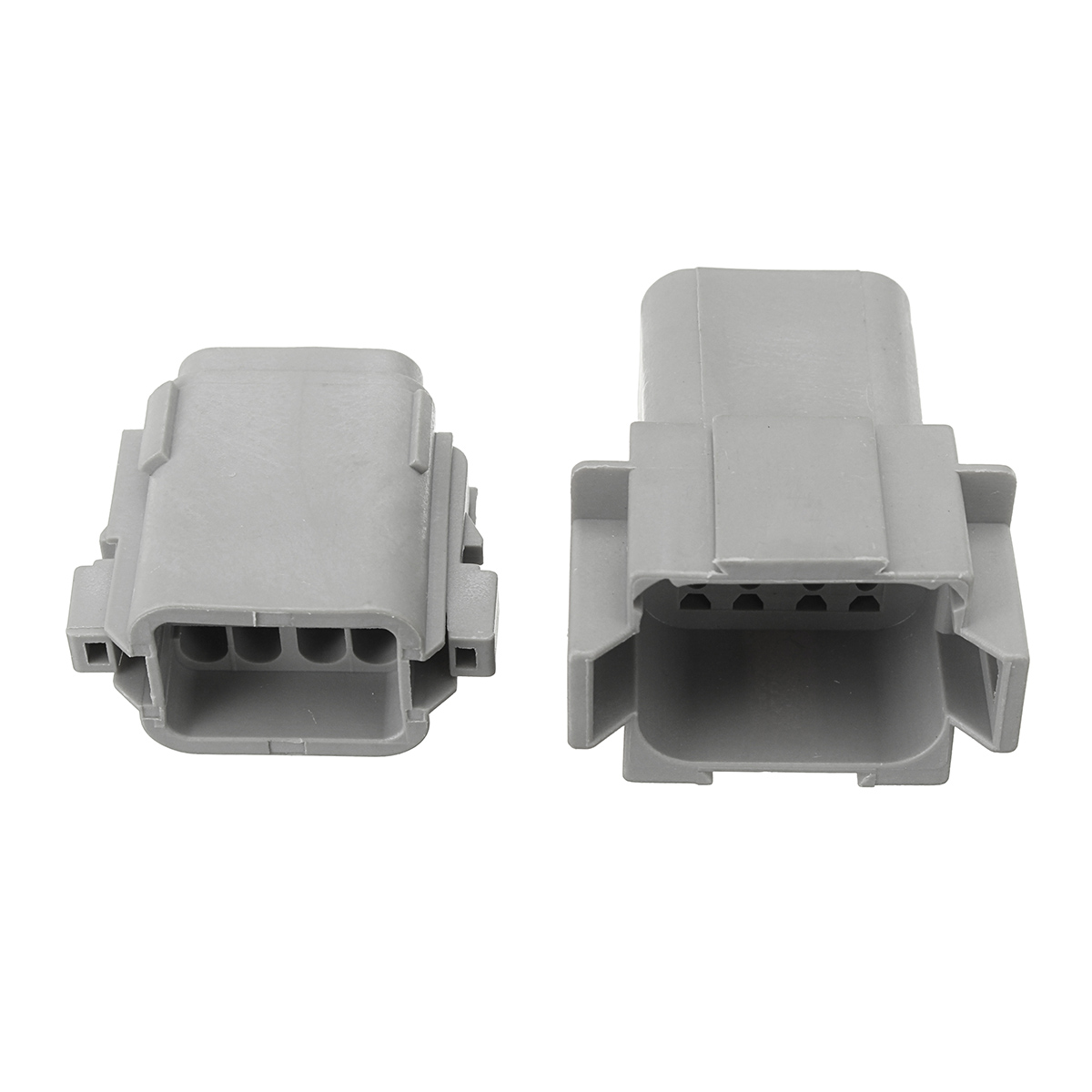 Deutsch-DTM-8-pin-Connector-Kit-Male-amp-Female-Connectors-Plug-14-16AWG-Nickel-1302951