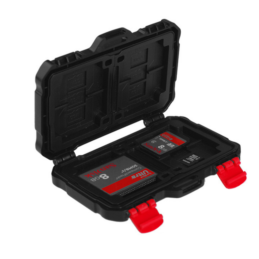 Lynca-KH10-Waterproof-Memory-Card-Storage-Case-Box-Holder-4-CF-8-SD-Card-SDXC-MSPD-XD-12-TF-T-Flash-1192082