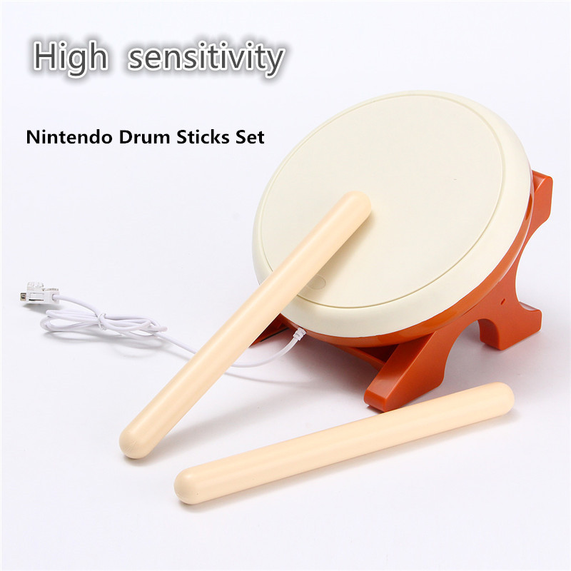 Taiko-no-Tatsujin-Drum-Sticks-For-Nintendo-Wii-Console-Remote-Controller-Game-1169406