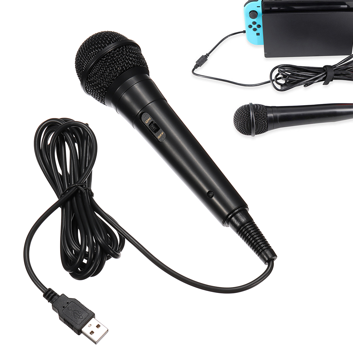 USB-Wired-Microphone-Mic-For-Nintendo-Switch-PS4-WiiU-Game-Controller-PC-1361364