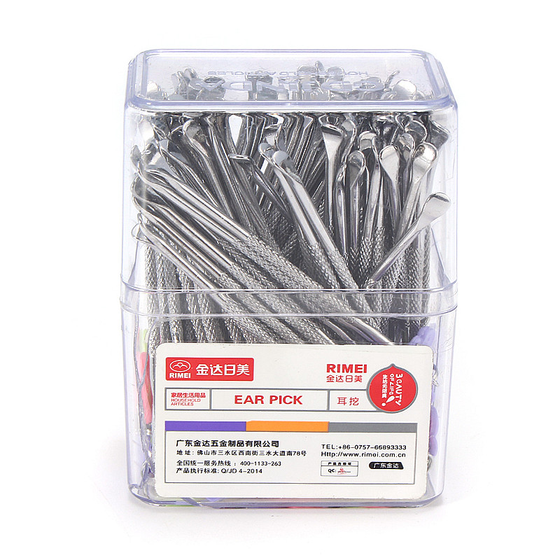 100Pcs-Silver-Alloy-Ear-Pick-Wax-Curette-Remover-Cleaner-Earpick-Spoon-Stick-1138416